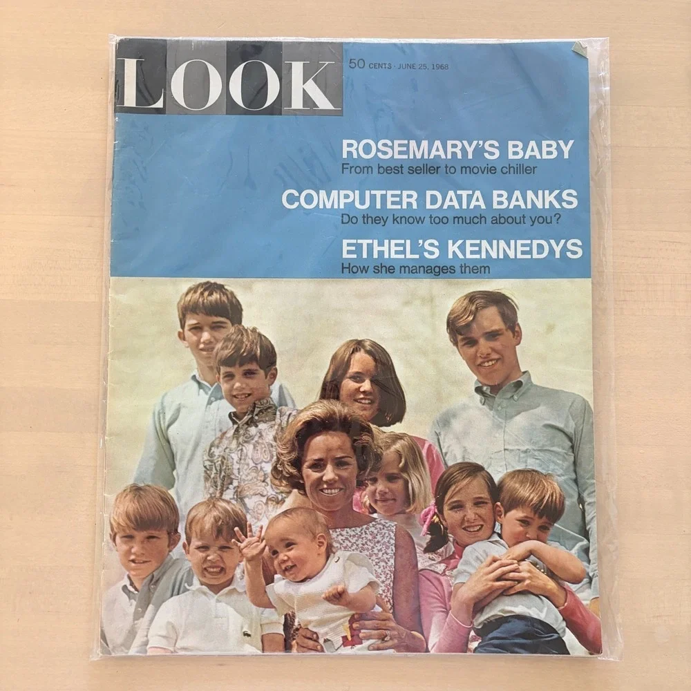 Look Magazine June  25,‎ 1968 Volume 32 No. 13